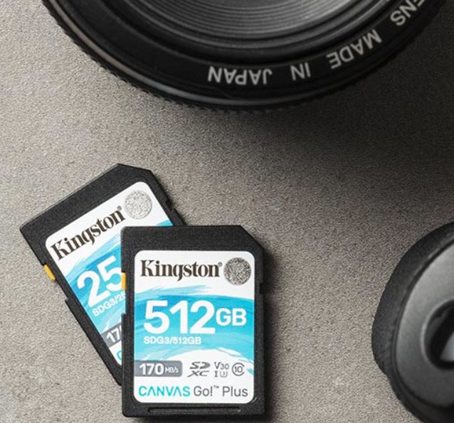 Pamäťová karta Kingston SDXC 128GB Canvas Go! Plus SDXC