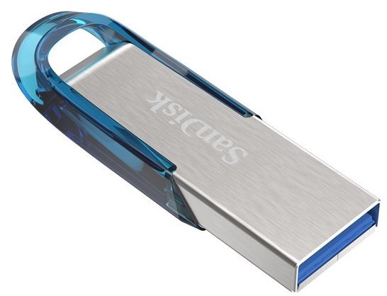 SanDisk Ultra Flair tropická modrá SanDisk Ultra Flair tropická modrá