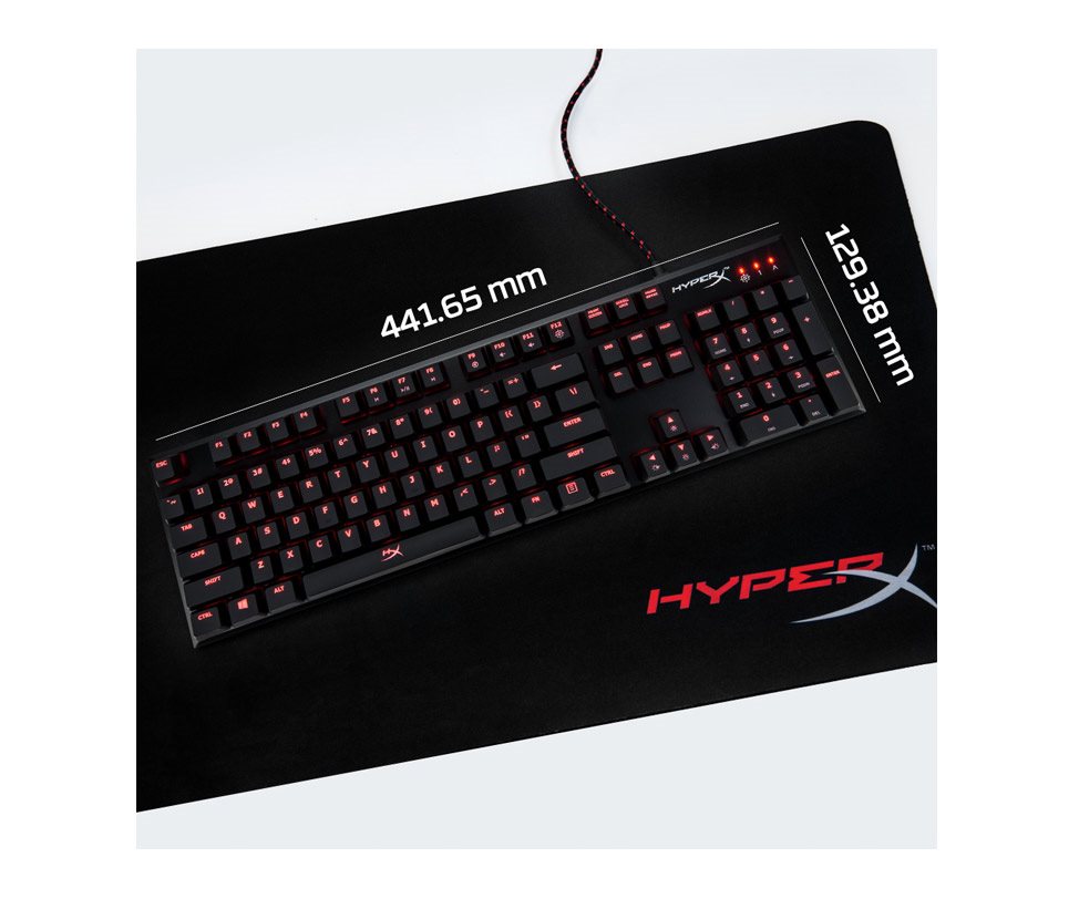 HyperX Alloy FPS Blue Kompaktní provedení