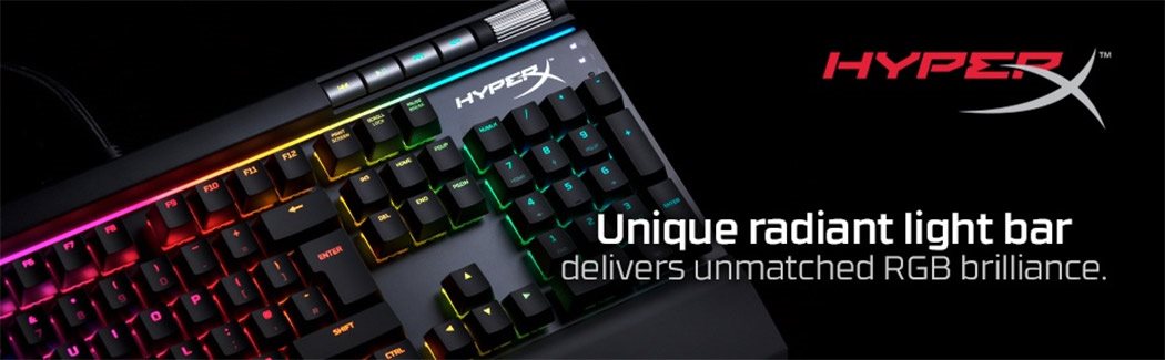 Herní klávesnice s RGB osvětlením