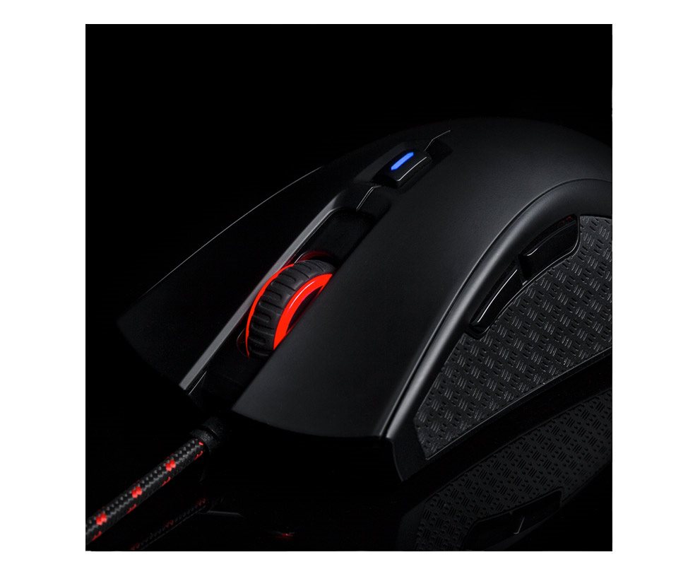 HyperX Pulsefire Gaming Mouse Mimořádná citlivost