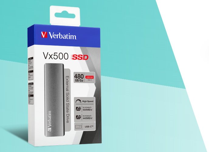 Externý disk VERBATIM Vx500 External SSD