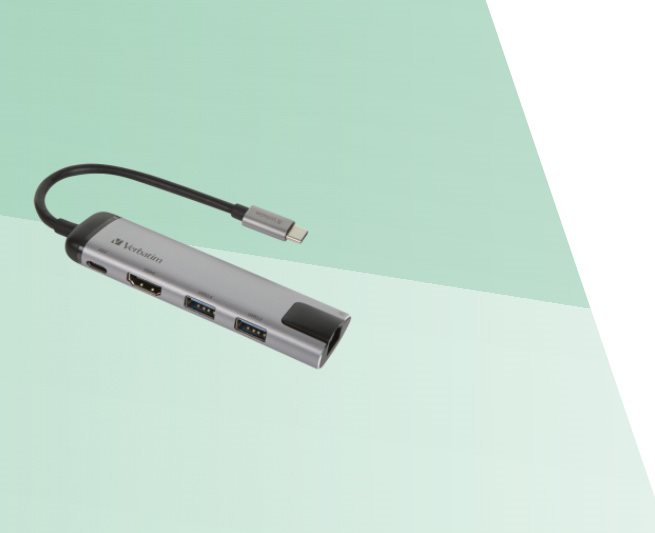 Víceportový rozbočovač Verbatim USB-C Víceportový rozbočovač Verbatim USB-C