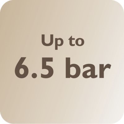 Tlak až 6,5 baru Tlak až 6,5 baru