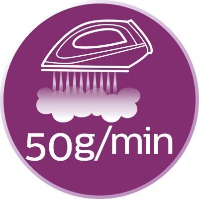 Výstup páry až 50 g/min