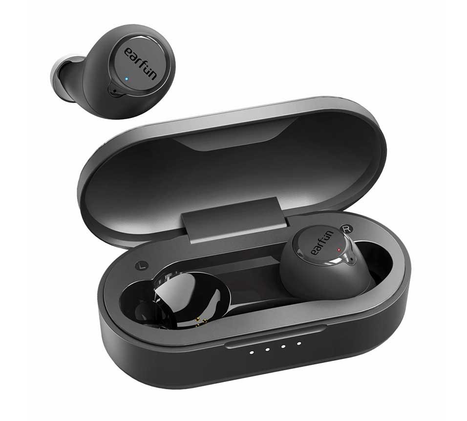 EarFun Free black True Wireless sluchátka EarFun Free black