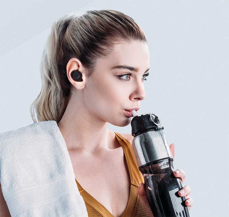 EarFun Free black Výdrž až 30 hodin