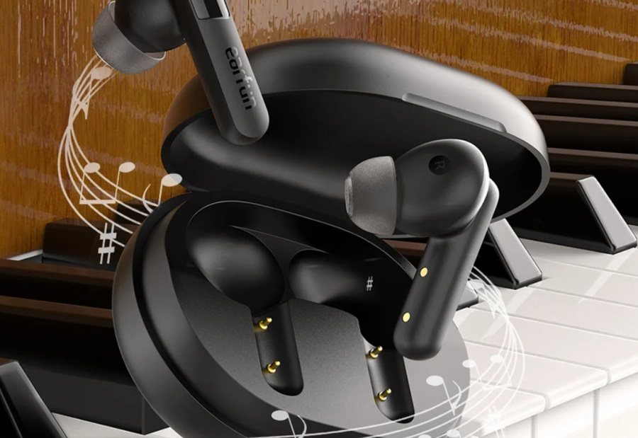 EarFun Air Mini Kabellose Kopfhörer Schwarz