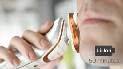 50 minutes of wireless shaving
