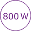 Výkon 800 W Výkon 800 W