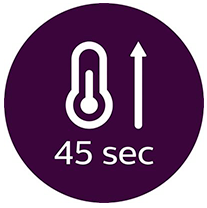 Rapid heating time
