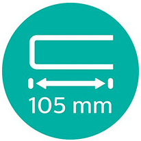 105 mm long plates