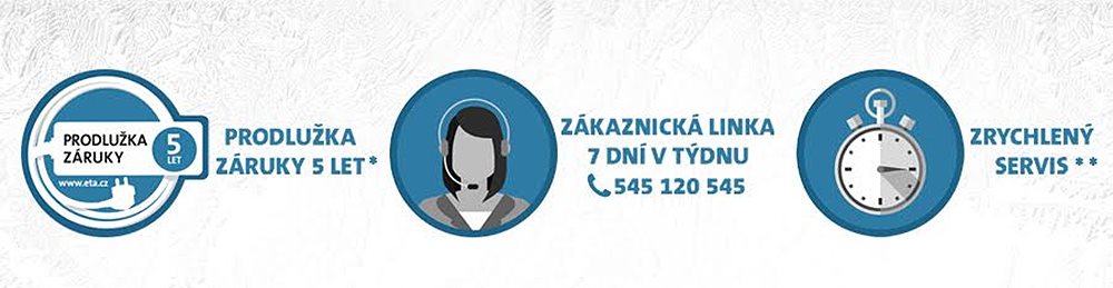 Prémiový servis ETA Prémiový servis ETA