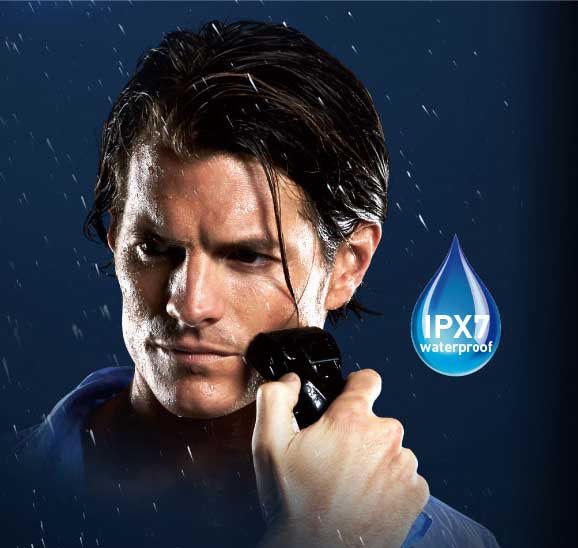 100% waterproof / wet and dry use 100% waterproof / wet and dry use