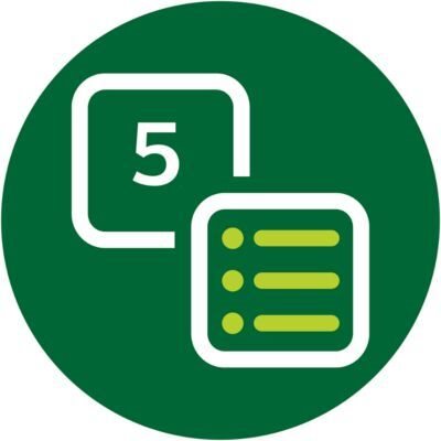 Digitální displej UI s 5 režimy