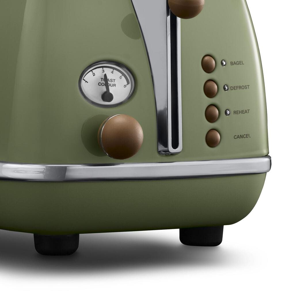 Toaster De'Longhi Icona Vintage CTOV2103.GR Toaster De'Longhi Icona Vintage CTOV2103.GR
