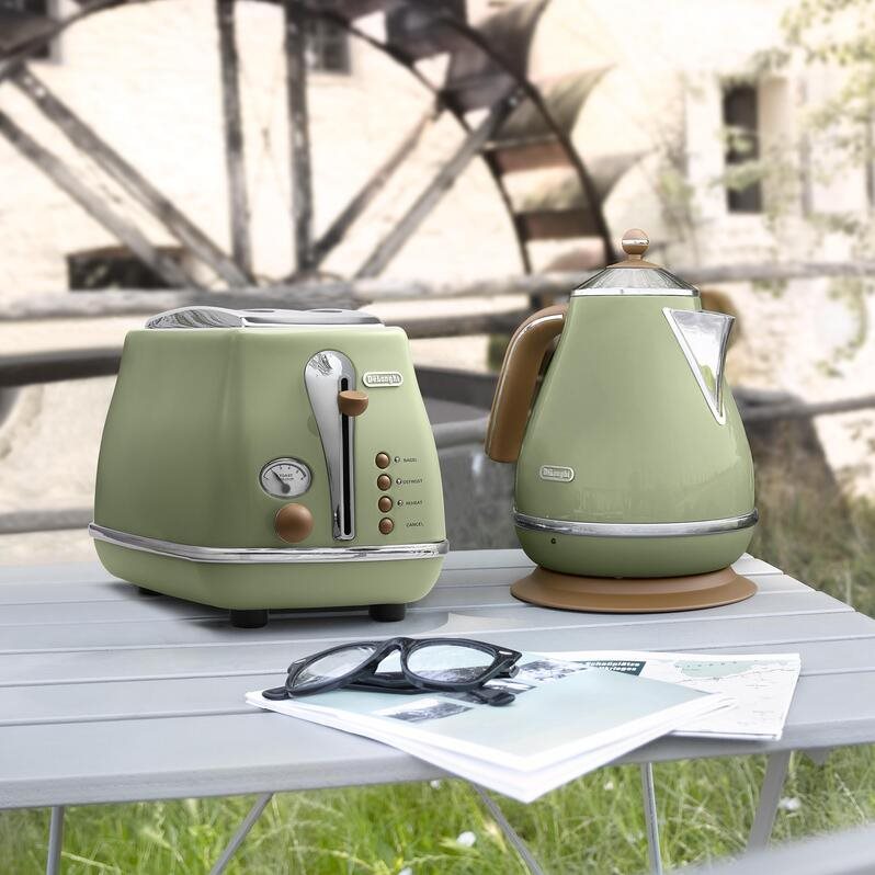 Toaster De'Longhi Icona Vintage CTOV2103.GR Toaster De'Longhi Icona Vintage CTOV2103.GR
