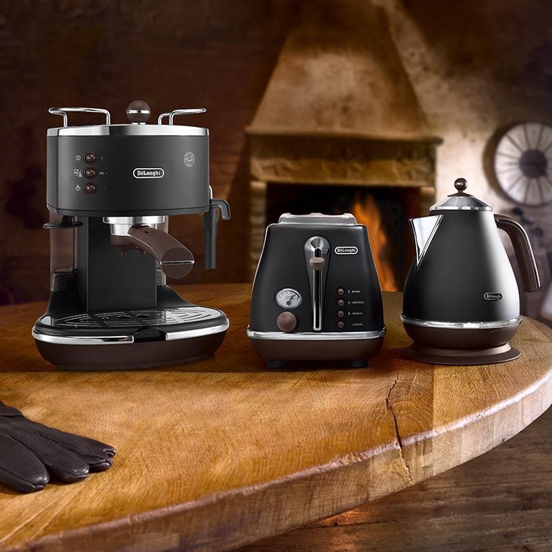 Siebträger-Espressomaschine De'Longhi ECOV 311 BK