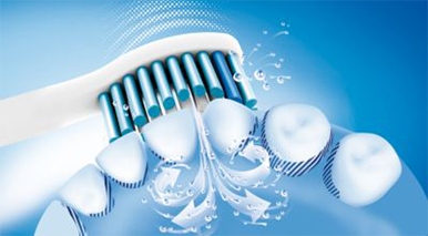 Kartáčková hlavice Philips Sonicare Sensitive - sonická technologie
