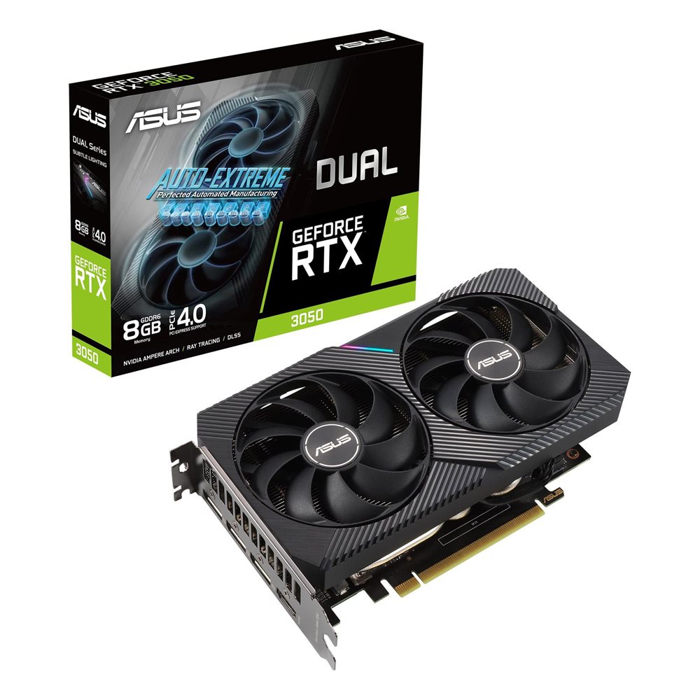 ASUS DUAL GeForce RTX 3050 8G