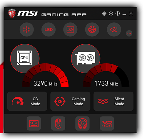 MSI Gaming App MSI Gaming App