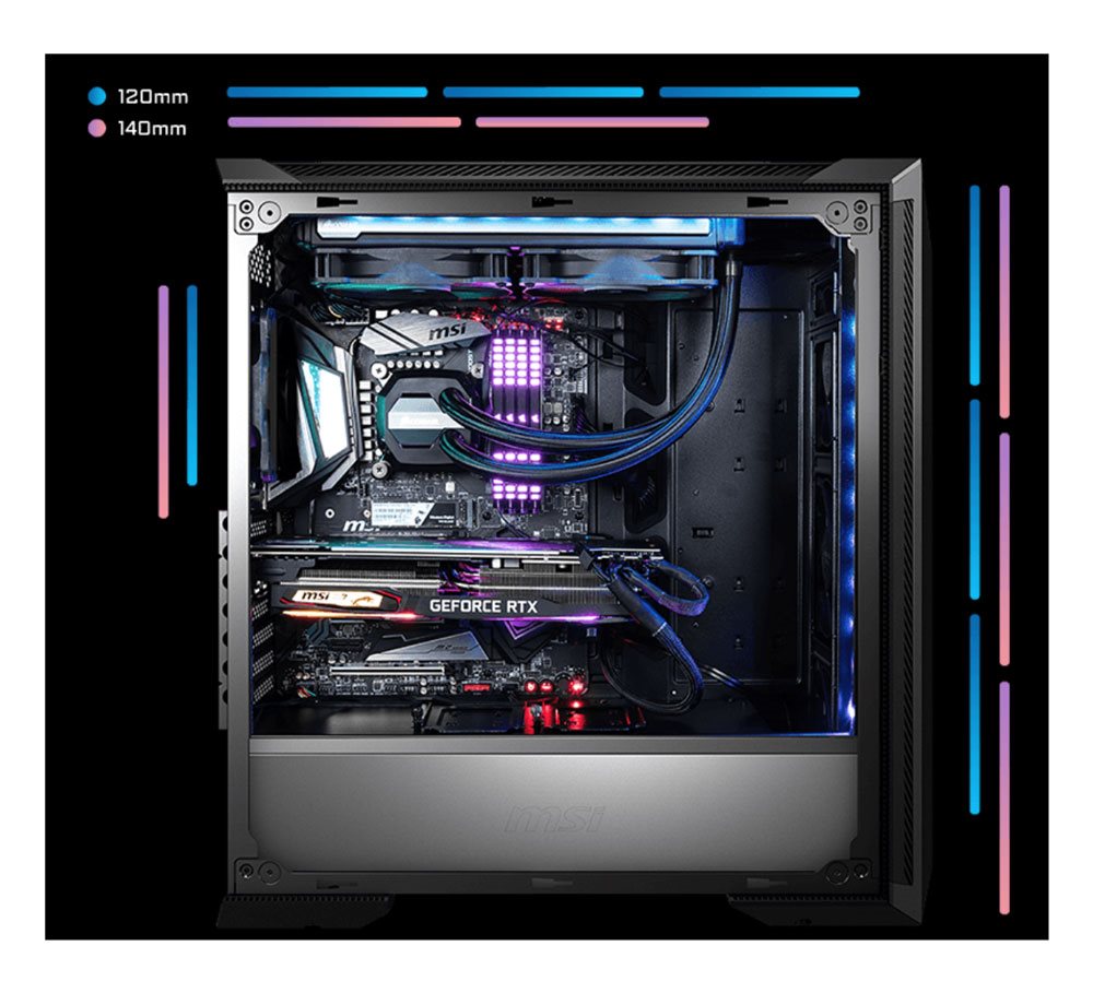 MSI MPG Gungnir 100P PC Case MSI MPG Gungnir 100P PC Case