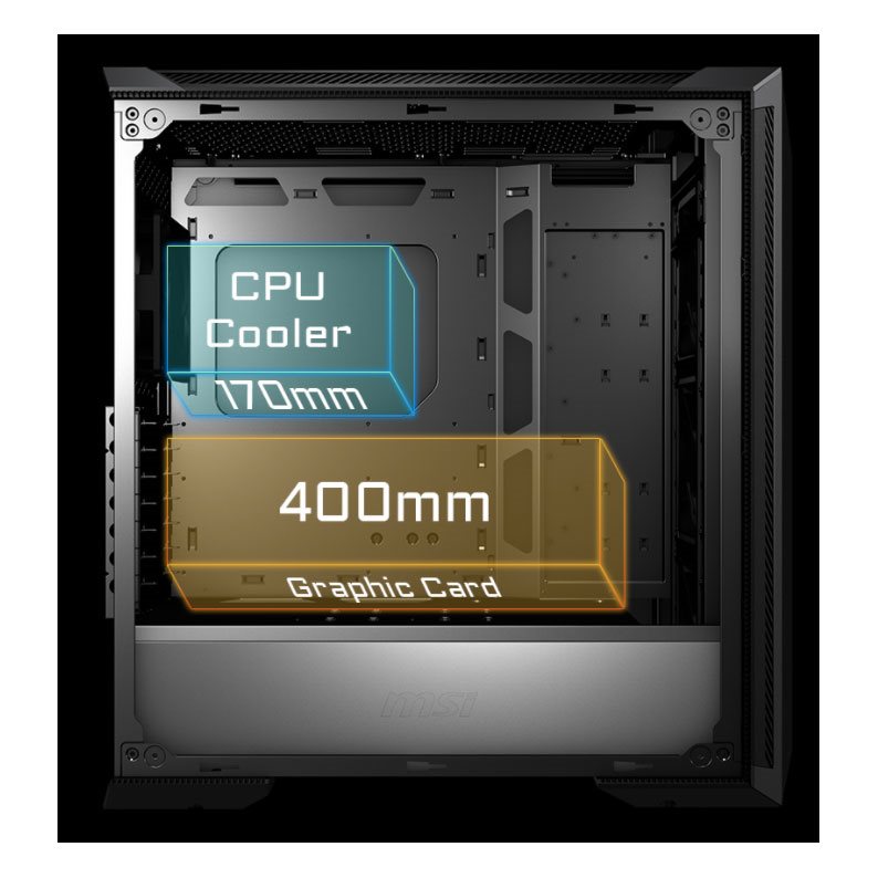 MSI MPG Gungnir 100P PC Case MSI MPG Gungnir 100P PC Case