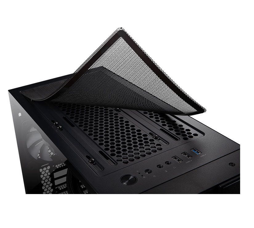 MSI MAG Vampiric 011C AMD Edition PC Case MSI MAG Vampiric 011C AMD Edition PC Case