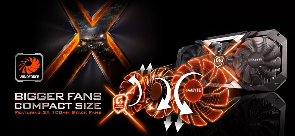 GIGABYTE GeForce GTX 1070 Xtreme Gaming GIGABYTE GeForce GTX 1070 Xtreme Gaming