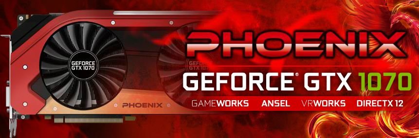 GAINWARD GeForce GTX 1070 Phoenix Golden Sample