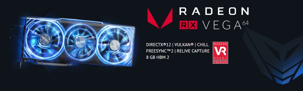 SAPPHIRE NITRO+ Radeon RX Vega 64