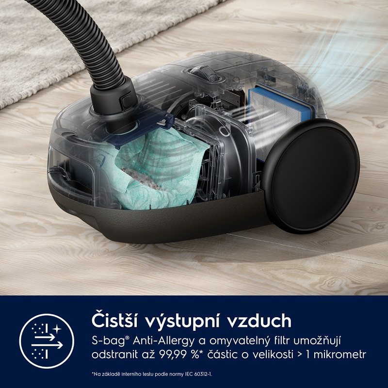 Electrolux 600 Hygienic vacuum cleaner EB61H6SW