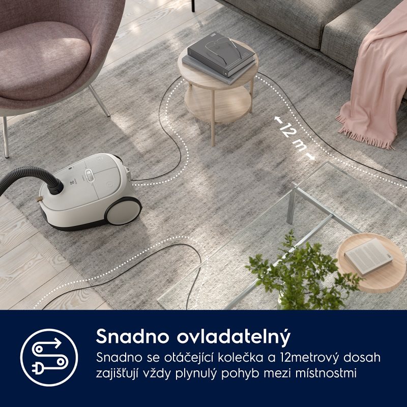 Electrolux 600 Hygienic vacuum cleaner EB61H6SW