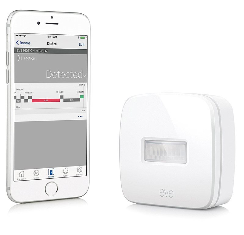 Senzor Elgato Eve Motion a aplikace Senzor Elgato Eve Motion a aplikace
