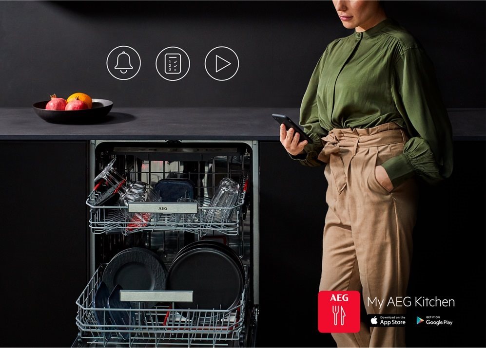 Vestavná myčka AEG Mastery MaxiFlex FSE74718P
