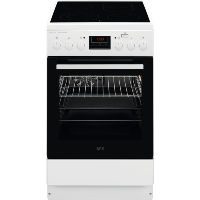 Sporák AEG Mastery SteamBake CCB56481BW