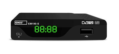 Set-top box EMOS EM190-S DVB-T2/T