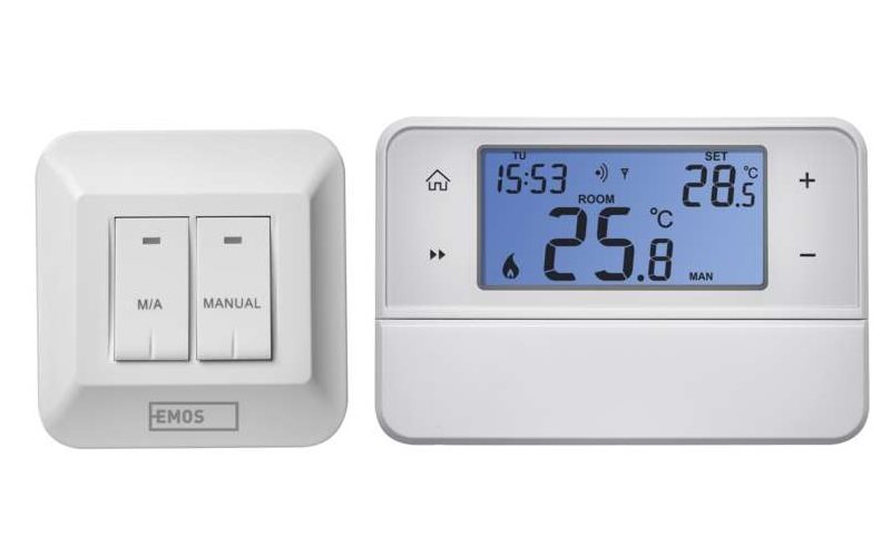 EMOS Room thermostat Wireless thermostat with OpenTherm communication P5616OT