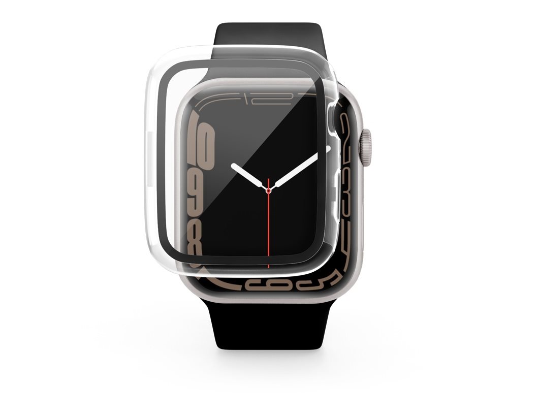 Ochranný kryt na hodinky Epico Clear Glass Case For Apple Watch 7 (45mm)