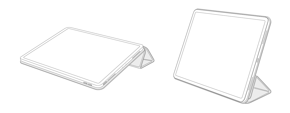 Tablet Case - Epico Magnetic Flip Case iPad Pro 11"