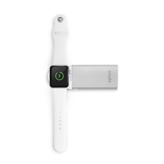 EPICO Power Bar Silver pre Apple Watch