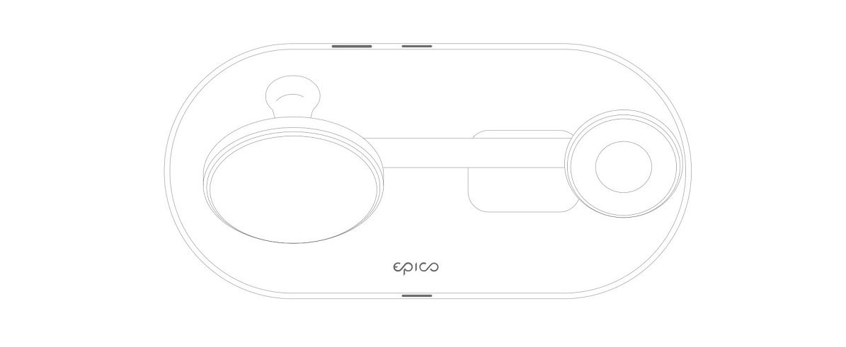 Epico 3in1 Magnetic Wireless Charging Stand