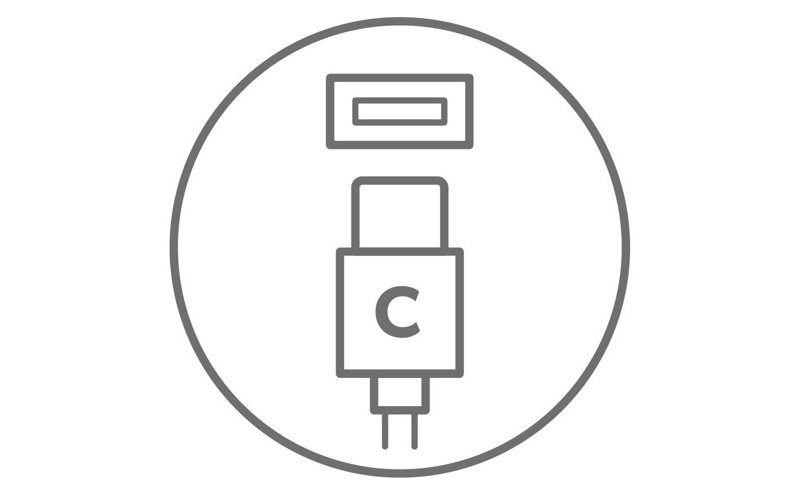 Bezdrátová nabíječka Epico USB-C Magnetic Wireless Charger (MagSafe compatible) Space gray