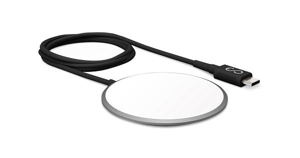 Bezdrátová nabíječka Epico USB-C Magnetic Wireless Charger (MagSafe compatible) Space gray