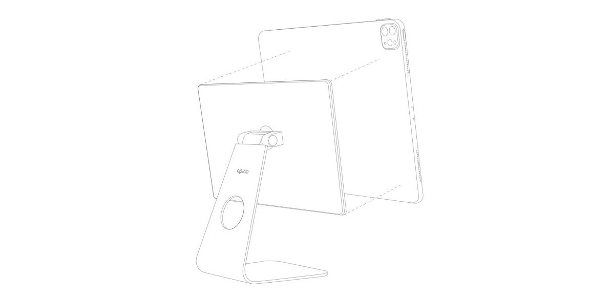 Epico Magnetic Stand for Apple iPad Pro Tablet-Halter