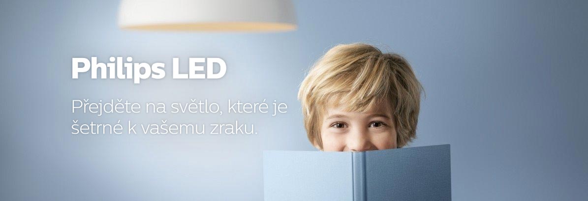 Příjemné světlo, které neunavuje vaše oči