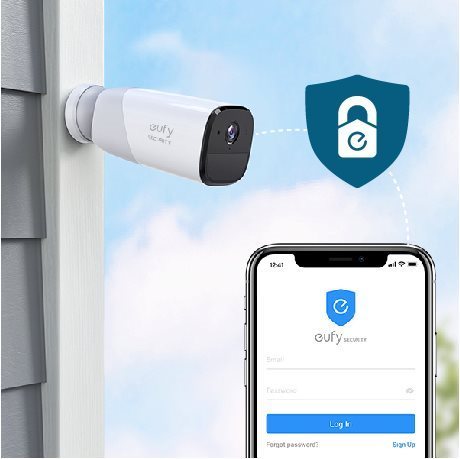 EufyCam 2 Pro Kabelloses Kamera-System-Kit
