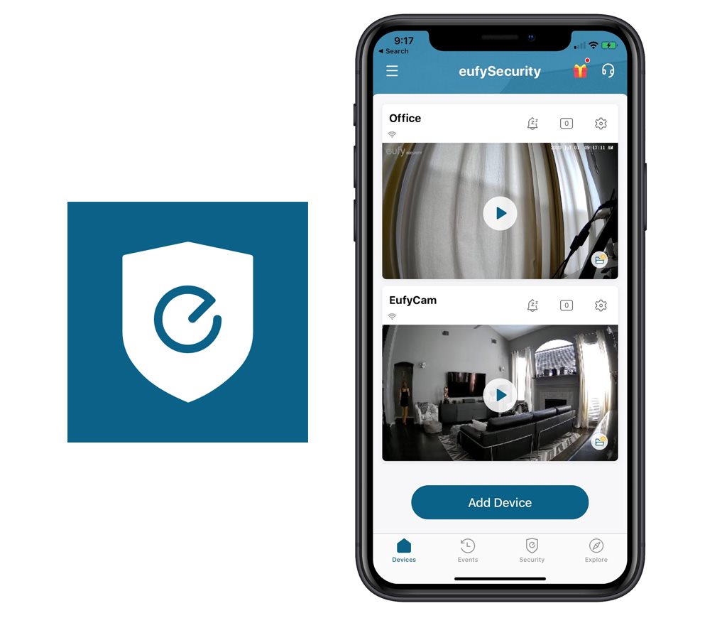 EufyCam 2 Pro Kabelloses Kamera-System-Kit