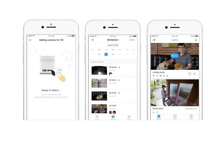 Eufy Security mobile Anwendungen
