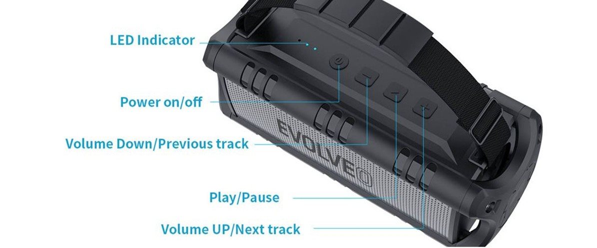 Bluetooth reproduktor EVOLVEO ARMOR POWER 6A